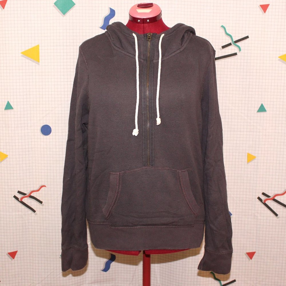 American Eagle Outfitters dark gray hoodie